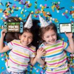 SDDFFS Video Games Pixel Birthday Party Invitations with Envelopes - 20 Pack Double-Sided Fill-in Cards for Boys Girls Celebration - Image 5