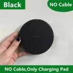 Wireless Charger Mobile Phone Chargers Pad Stand For iPhone 16 15 14 13 12 11 Pro Max Samsung Xiaomi Fast Charging Dock Station - Image 12