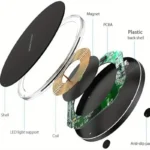 Wireless Charger Mobile Phone Chargers Pad Stand For iPhone 16 15 14 13 12 11 Pro Max Samsung Xiaomi Fast Charging Dock Station - Image 6