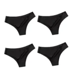 4PCS/Set Seamless Brazilian Panties Women's Sexy Lingerie Cool Ice Silk Low Waist Briefs Soft Solid Ultra-thin Bikini Underwear - Image 10