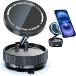 Magnetic Suction Cup Phone Mount for Magsafe 360° Adjustable Magnetic Car Phone Holder Pocket Size Foldable Car Mount - Image 13