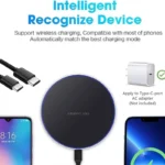 Wireless Charger Mobile Phone Chargers Pad Stand For iPhone 16 15 14 13 12 11 Pro Max Samsung Xiaomi Fast Charging Dock Station - Image 3