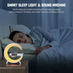 Wireless Charger Stand Pad RGB G Light Alarm Clock Speaker For iPhone 16 15 14 13 Samsung Xiaomi Mini Fast Charging Dock Station - Image 15
