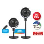 iFan Powerful 36 Speed DC Air Circulator Fan, Stand Fan with Oscillation & remote control, Quiet Operation (IF7456) - Image 11